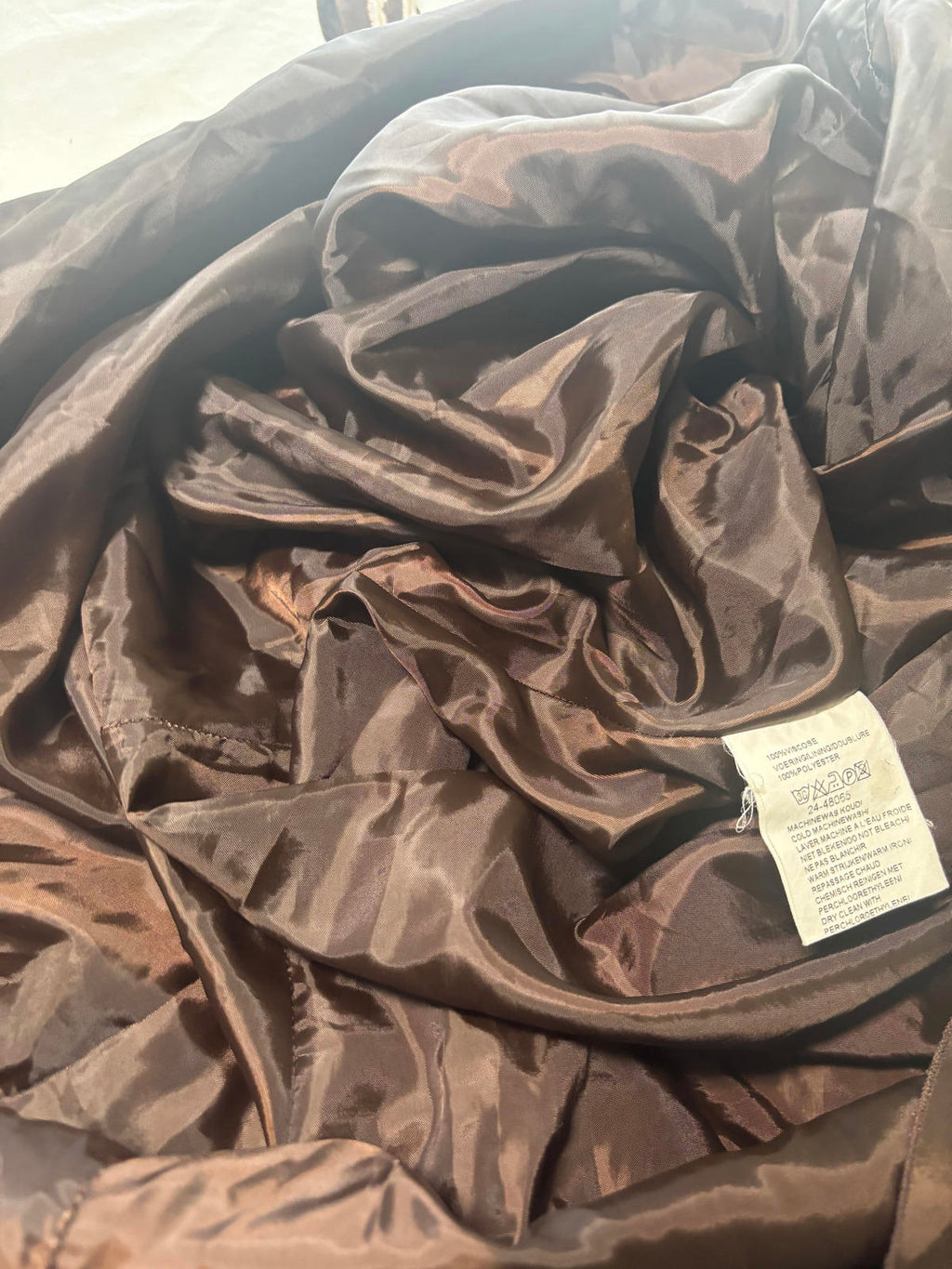 Bandolera Woman Medium Brown Patterned Midi Dress - Come Sell Nearly Anything