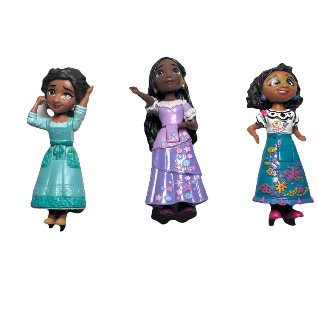 Disney Encanto Mini Figures Mirabel, Isabela, Julieta