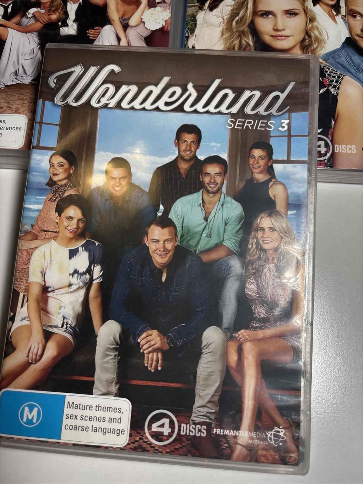 Wonderland | The Complete Series Season 1-3 DVD 1 2 3 Australian Drama, Region 4