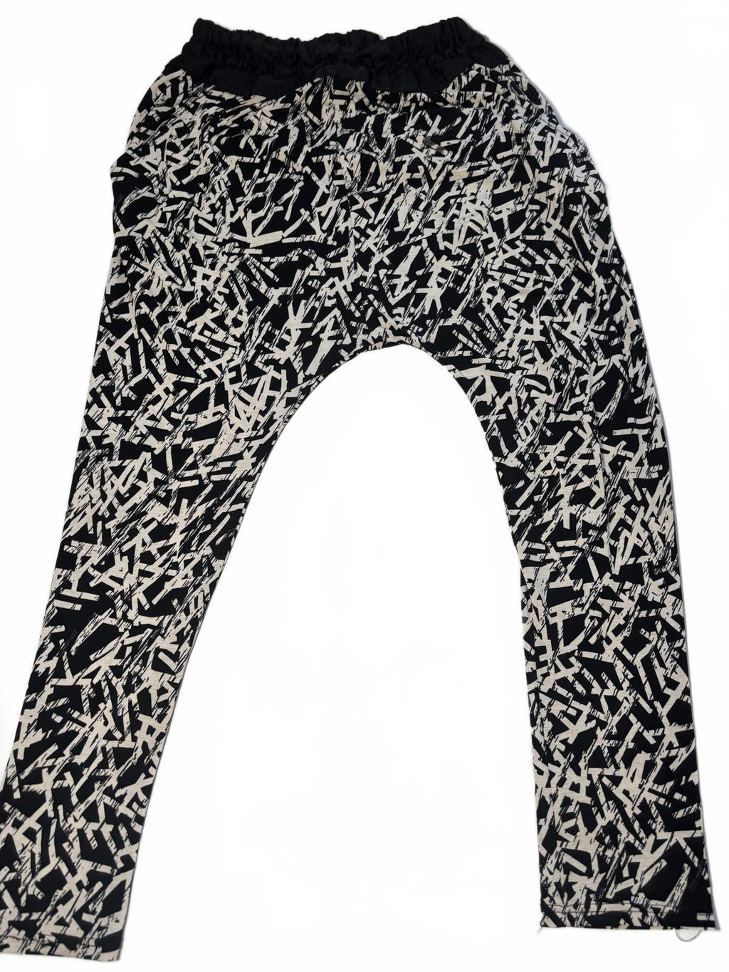 THE COUPLE Women's Casual Printed Pants with Stretch Waist - Come Sell Nearly Anything