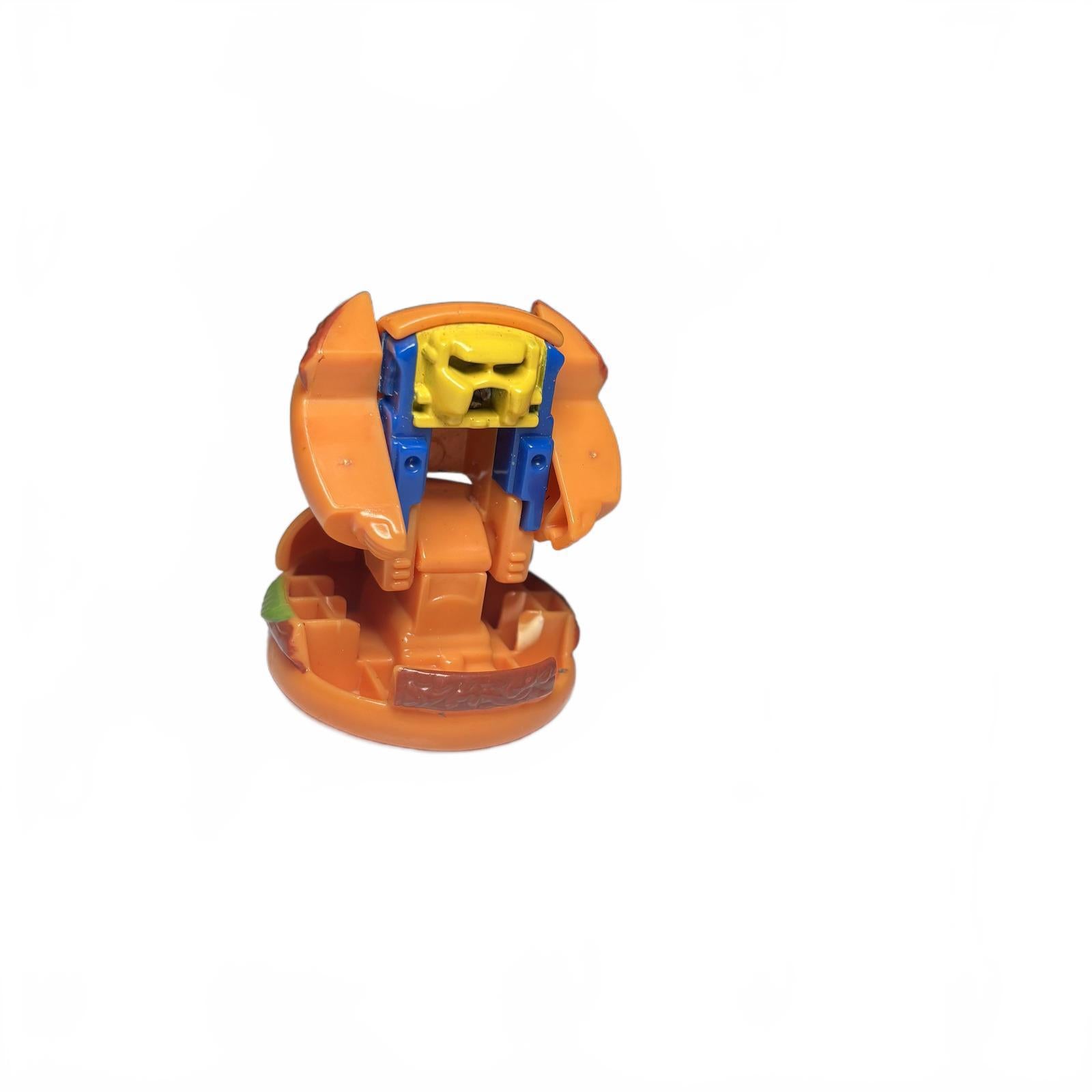 Vintage McDonalds Happy Meal Toy 1988 Hamburger Cheeseburger Bun Transformer