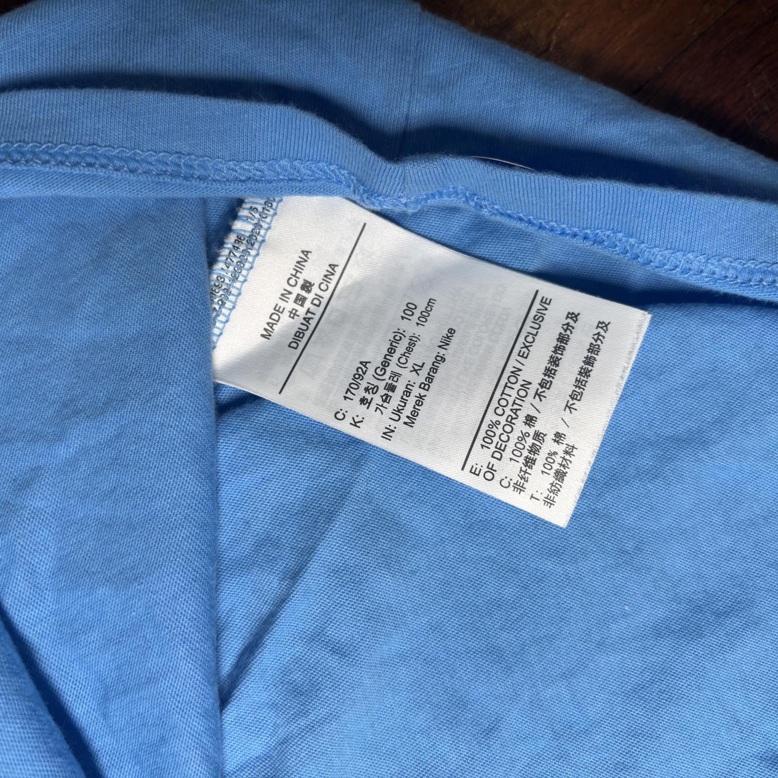 Nike The Nike Tee Men's Activewear T-Shirt XL Blue - Come Sell Nearly Anything