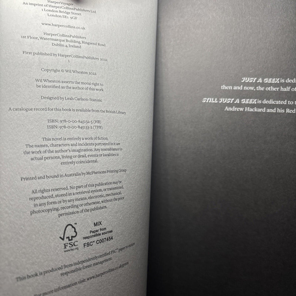 Still Just A Geek - Wil Wheaton - Paperback - Annotated Memoir -  Brand New - Come Sell Nearly Anything