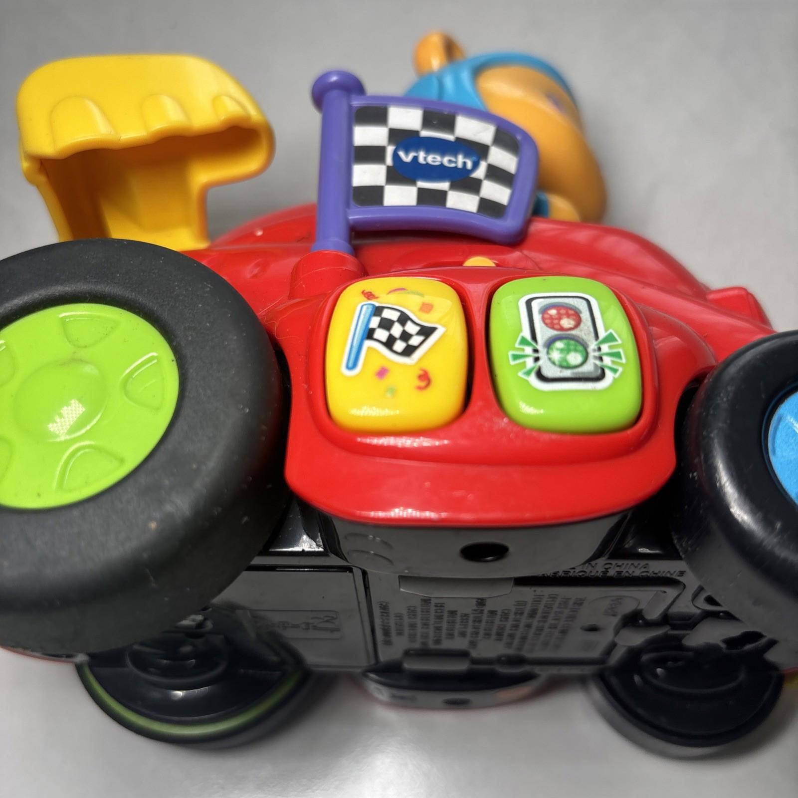 VTech Baby Race-Along Bear Press & Pull Educational Toy Baby Musical Toy 2019