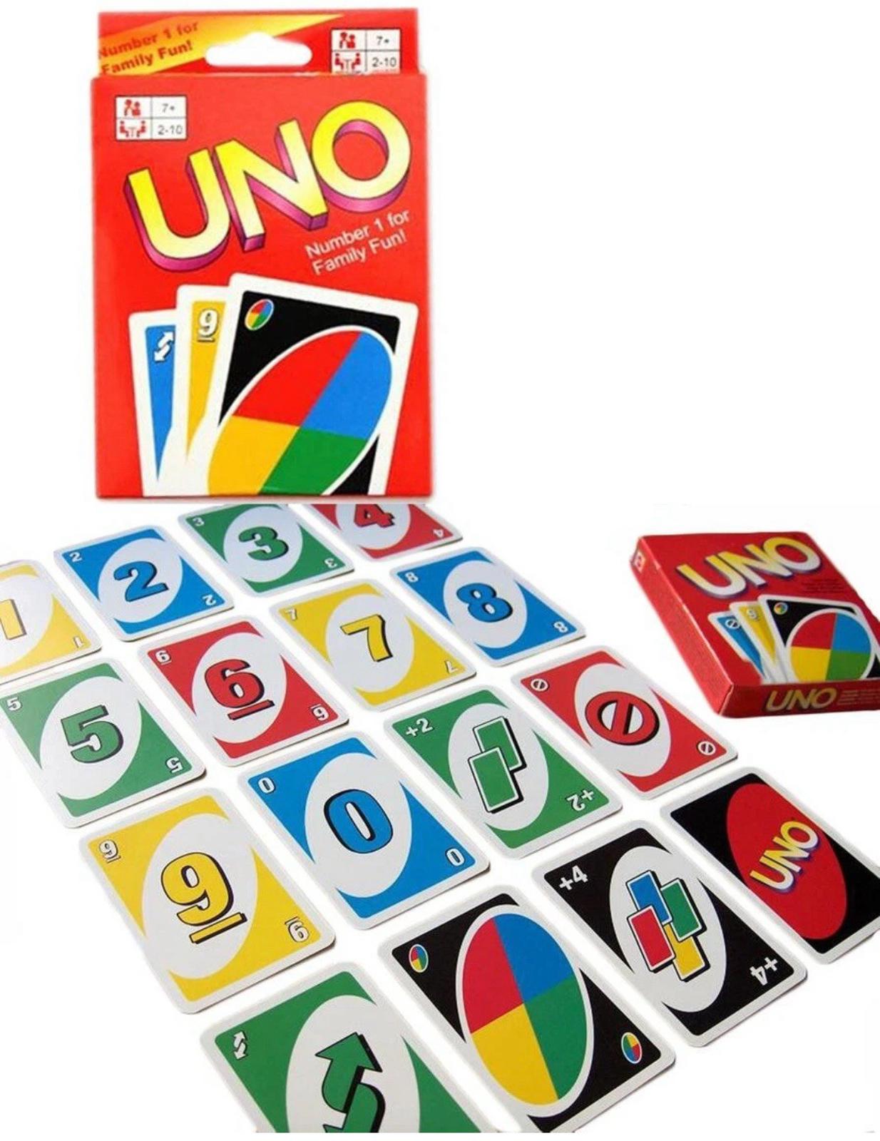 Classic Uno Family Fun Classic Card Game Mattel Brand New