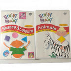 Brainy Baby Educational DVDs - Animals & Shapes and Colours