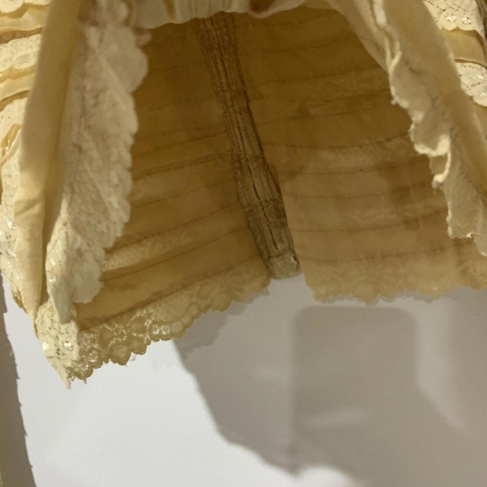 Vintage Sagaie Gold Long Sleeve Jacket With Inlay French - Glam - T5-01 - Come Sell Nearly Anything