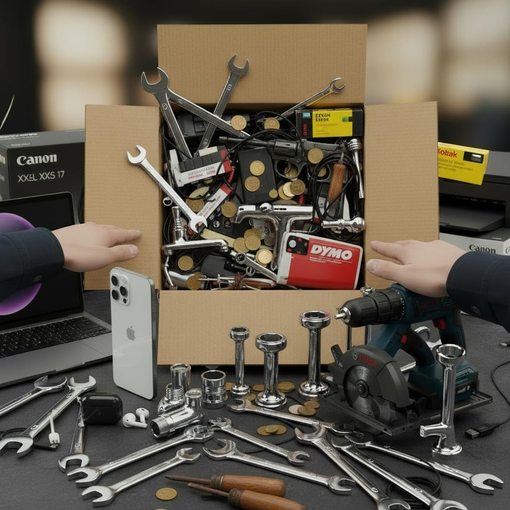 Massive Mystery Box Sale Australia | Dell, Canon, Epson, Bosch, Tapware & More | 80-95% OFF | Reseller Gold Mine