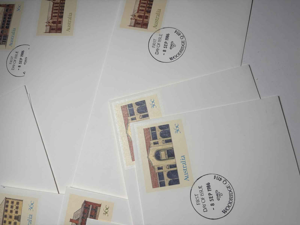 Australia 1986 First Day Cover Stamps Collection