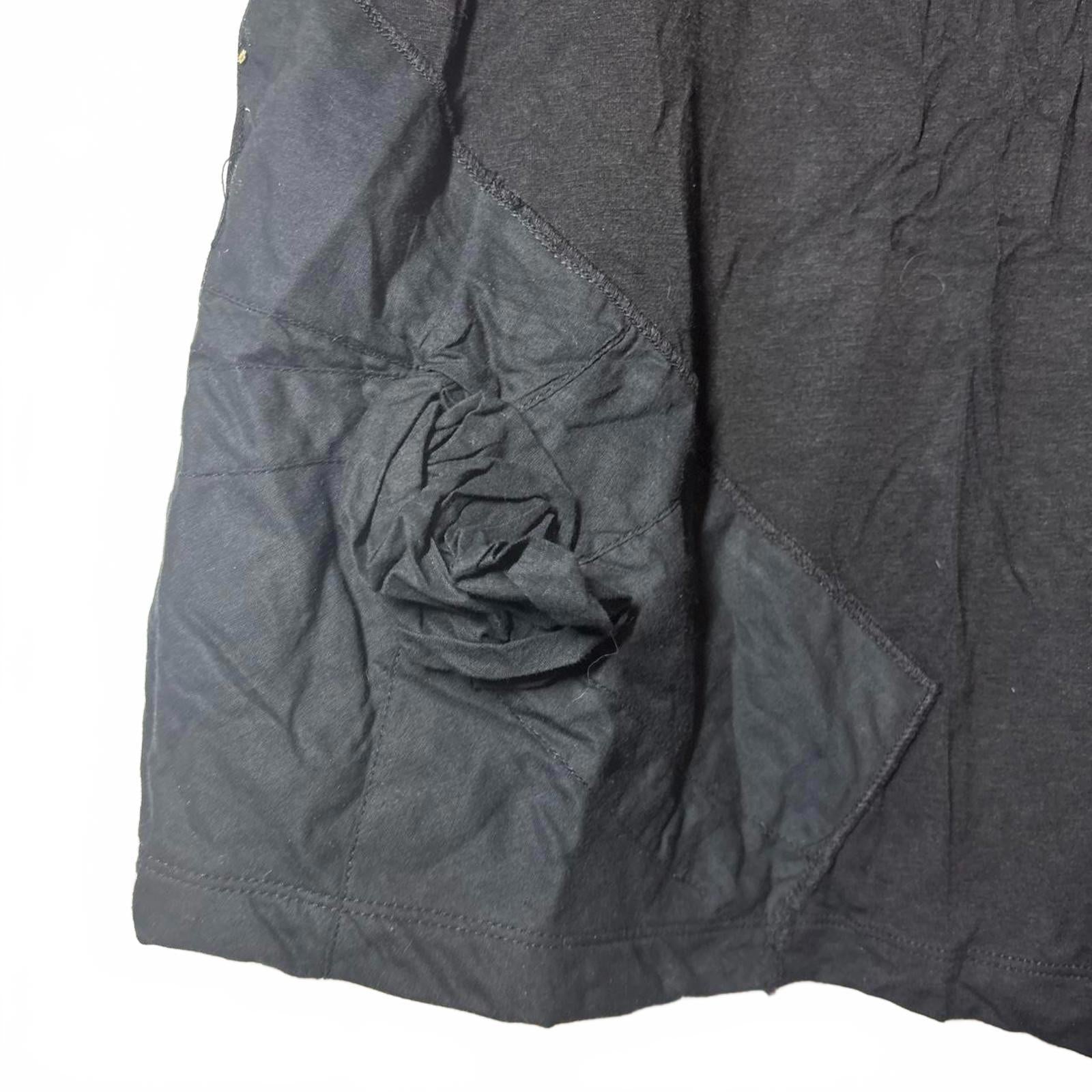 Vintage Black mesh top with pockets Size 16 goth grunge from style labs - Come Sell Nearly Anything