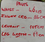 Oxford women's Khaki Pants with Floral Inner Lining - Come Sell Nearly Anything