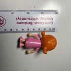 Tallulah Doll Figure Pink Dress Tickety Toc Posable Figure 2.5” Tall