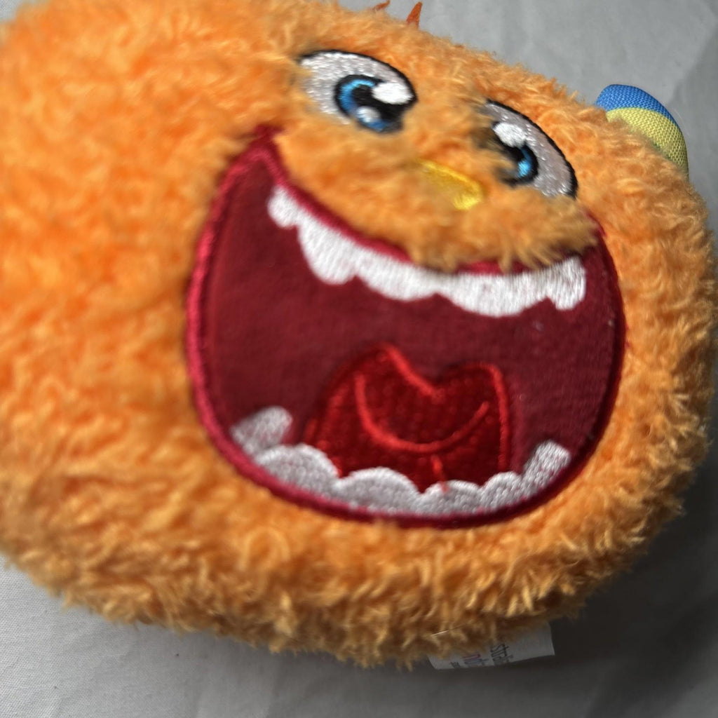 Australian Fundraising Orange Monty the Monster 4" Soft Toy Preloved