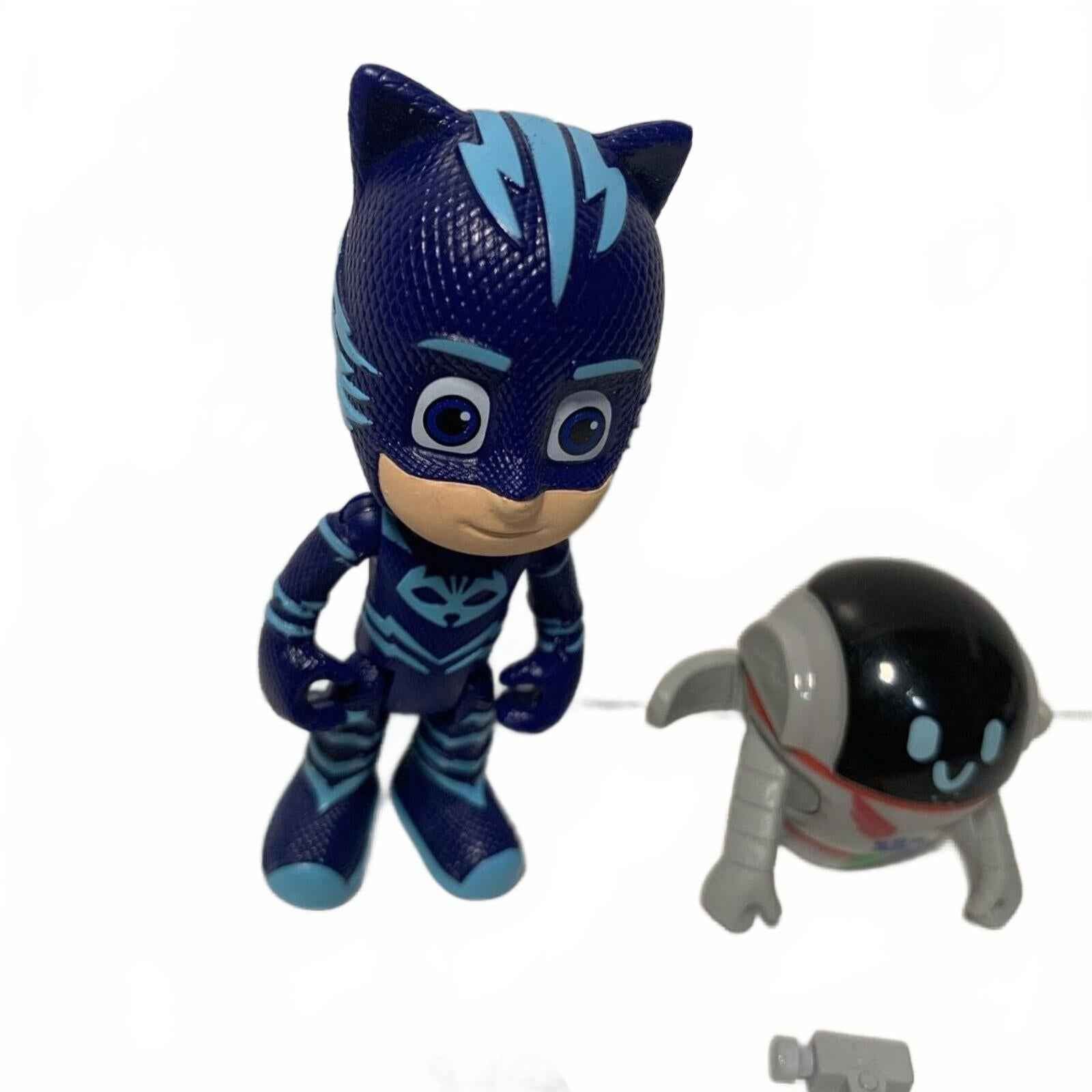 PJ Masks Cat Boy & Robot With Accessories Figure