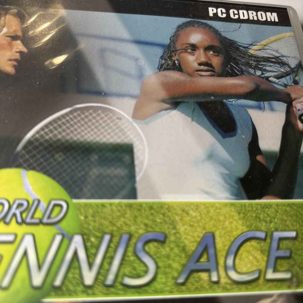 WORLD TENNIS ACE PC GAME CD ROM RENDERWARE