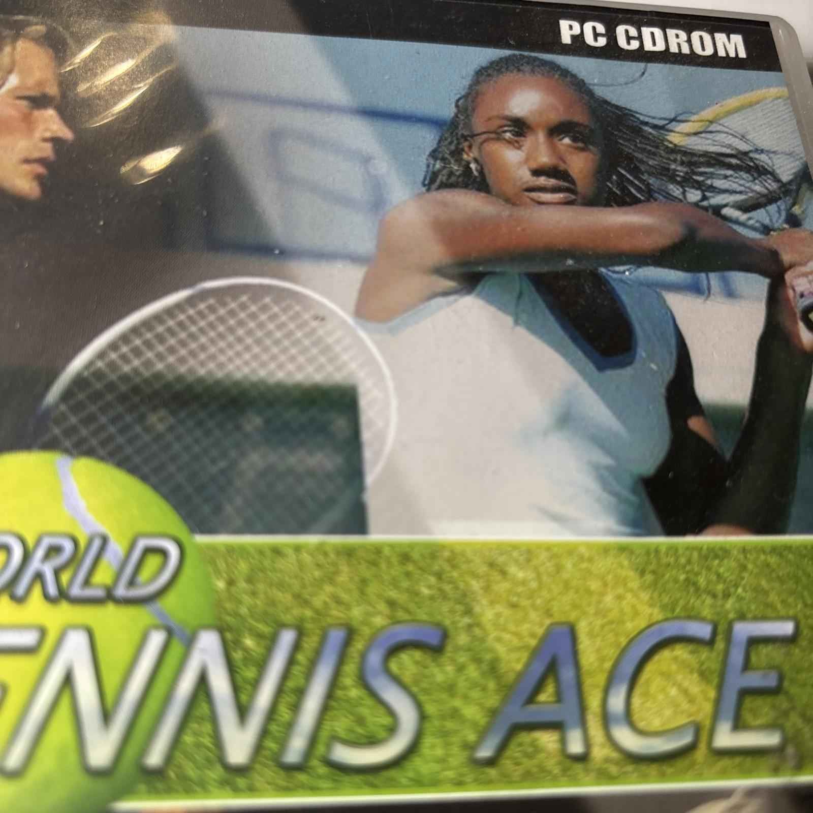 WORLD TENNIS ACE PC GAME CD ROM RENDERWARE