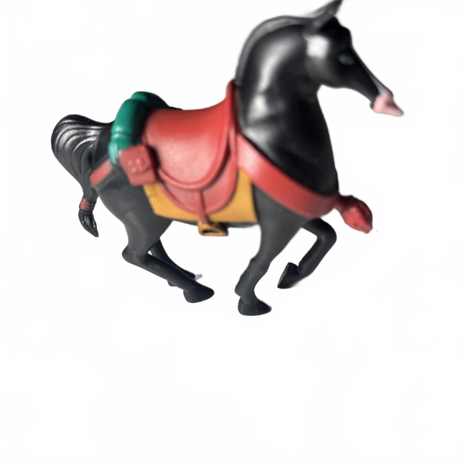 KHAN Disney MULAN Princess Movie HORSE PVC TOY Playset Figure 2 3/4" FIGURINE!