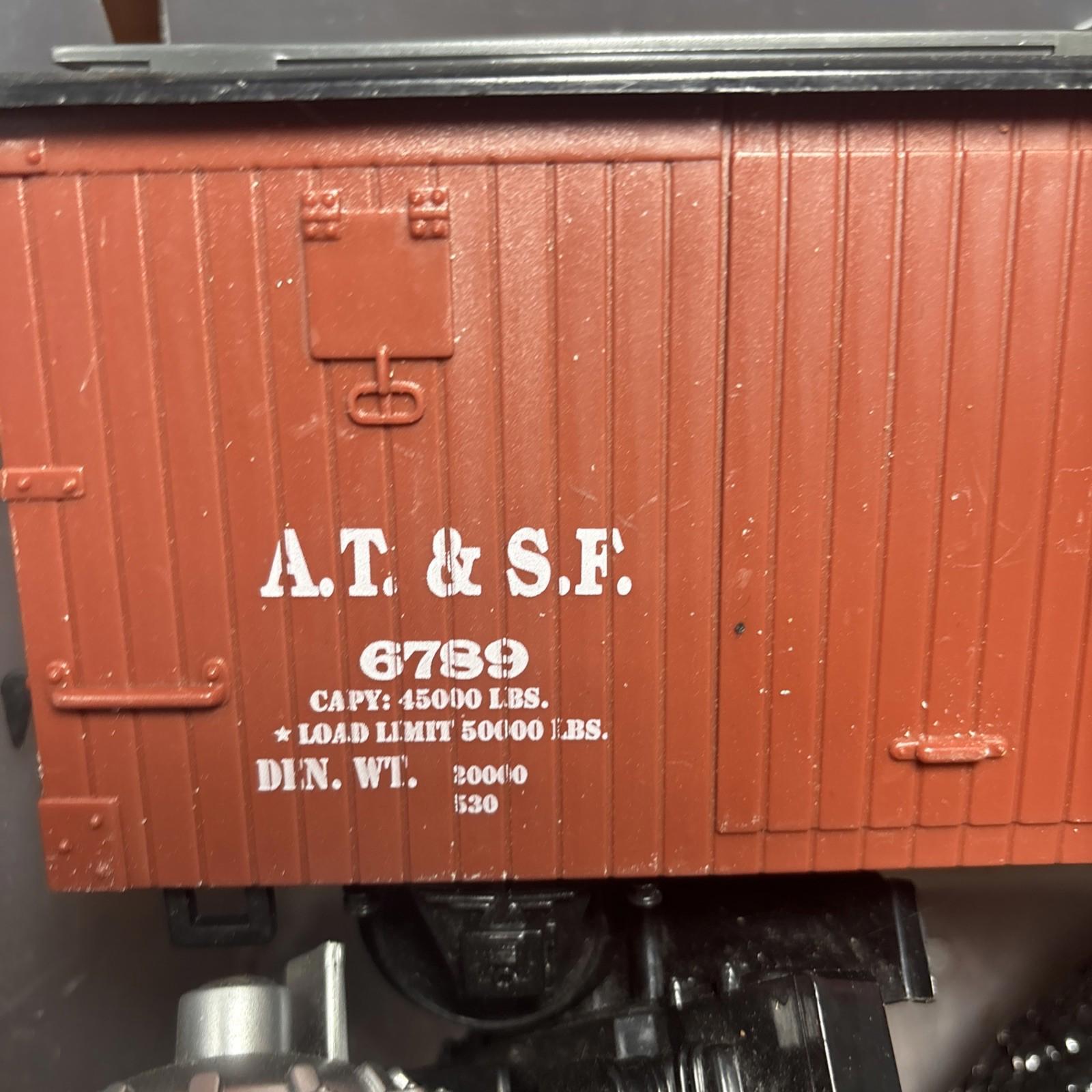 Black Canyon Express Wireless Remote Control Gauge Train Bundle + Christmas Cart