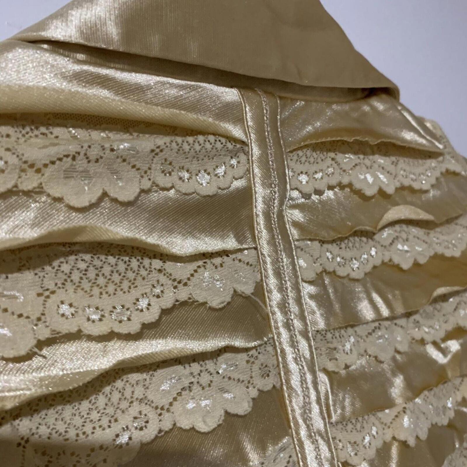 Vintage Sagaie Gold Long Sleeve Jacket With Inlay French - Glam - T5-01 - Come Sell Nearly Anything