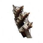 Handcrafted Wooden Nautical Decor Ship Model 17in
