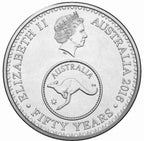 5c NEW 2016 Uncirculated 5c FIVE CENT Coin. 50 Years since Changeover to Decimal
