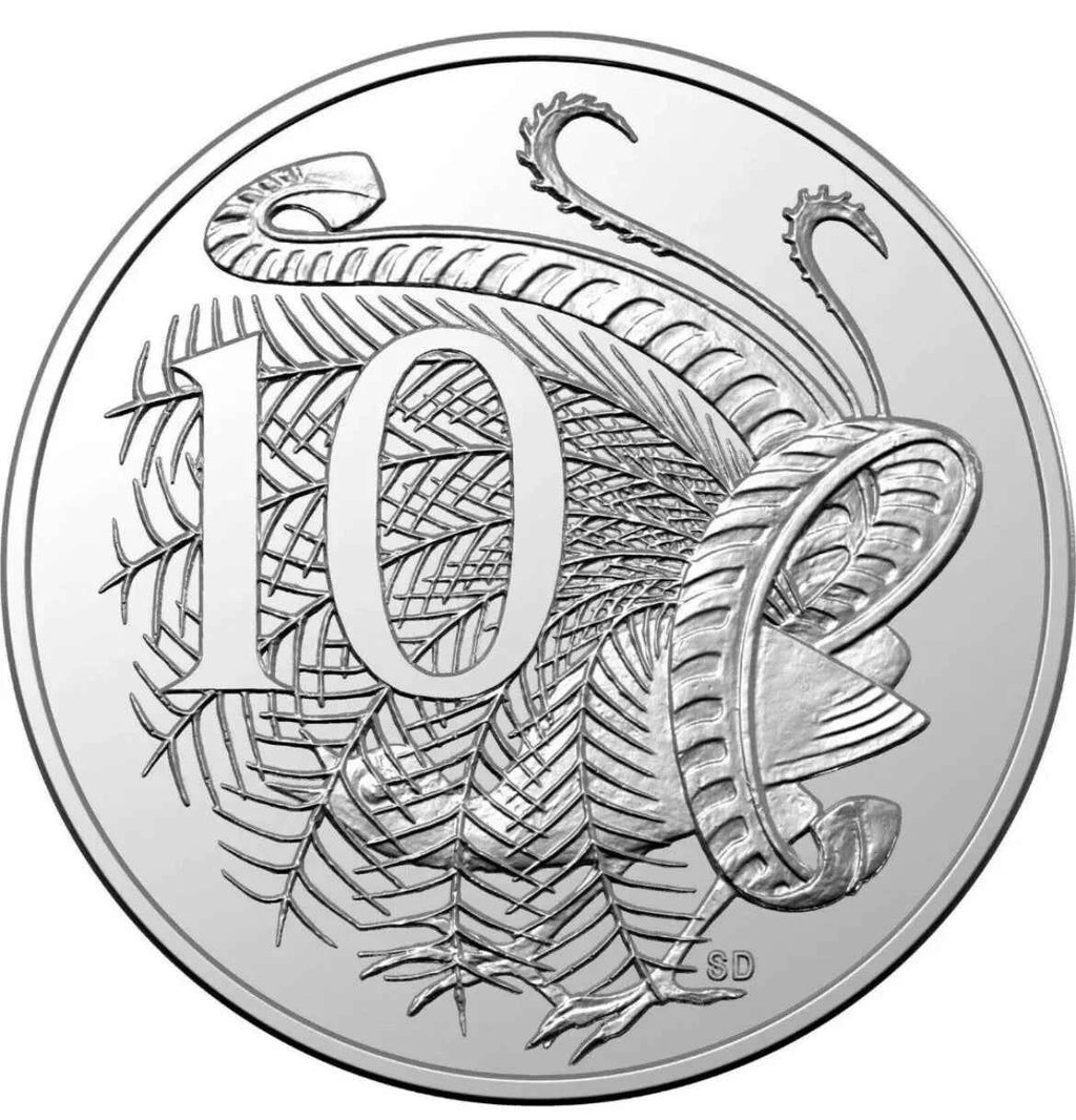 UNCIRCULATED 2016 10c TEN CENT CHANGEOVER COIN 10c LOW MINTAGE 6.2 Mil in 2X2