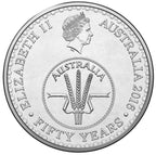 UNCIRCULATED 2016 10c TEN CENT CHANGEOVER COIN 10c LOW MINTAGE 6.2 Mil in 2X2